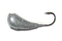 Мормишка свинцева СМ Уралка Срібло Фотографія