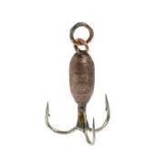 Мормышка тульская чертик темная  фотография