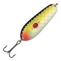 Блесна Kuusamo Rasanen 70/20H с камнем BL/Ye-S фотография