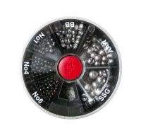Набор грузил Carp Zoom Split soft lead shot E-D-106 фотография