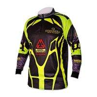 Футболка Kosadaka Sunblock черно-зеленая Techno XXXXL фотография