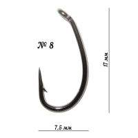Крючки Golden Catch Big Game №8 9шт фотография