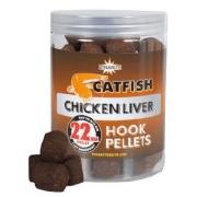 Пеллетс на сома Dynamite Catfish 22mm Chicken Liver Hook Pellets DY808 фотография