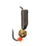 Мормышка вольфрамовая Flagman Столбик 2.0mm 0.3g Шарик золото фотография