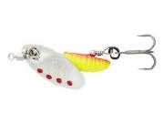 Блесна Savage Gear Grub Spinners #2 Silver Red Yellow фотография