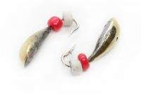 Мормишка паяння Парус Уралка №12 золото 5шт Фотографія