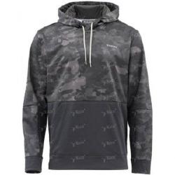 Худи Simms Challenger Hoodie Hex Camo Carbon фотография