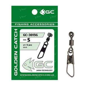 Застібка Golden Catch поплавкові 3015BN S 5шт Фотографія