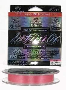 Шнур Kosadaka Infinity 150м 0.08мм 4.10кг Rose фотография