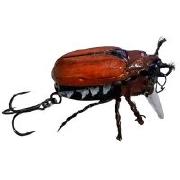 Воблер LUX Майский жук 25F коричневый фотография