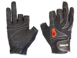 Рукавички Fishing ROI WK-05-2 black Фотографія