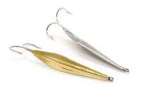 Блесна отвесная РВС Пелла 2 крючка 2.8г латунь фотография