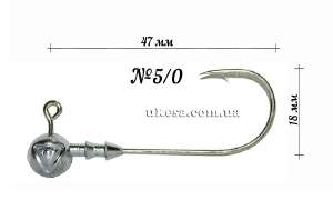 Джиг головка Gamakatsu №5/0 Фотографія