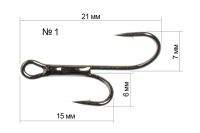 Двойник для живца GOSS №1 5шт фотография