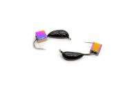 Мормишка Grifon Банан 3.0 мм чорний Кубик хамелеон Фотографія