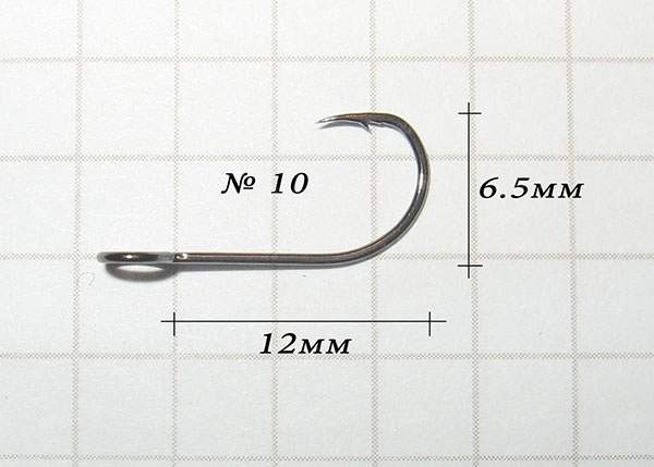 Гачки Origin S-59BC №10 10шт нефасований Фотографія
