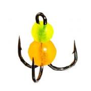 Тройник Gurza с икрой Roes Fish ST-36 №18 1шт фотография