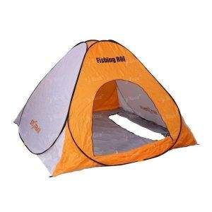 Намет зимова Fishing ROI Storm-2 біло-помаранчева 2.0*2.0*1.35 м Фотографія