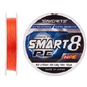 Шнур Favorite Smart PE 8x 150m #3.0 Red orange Фотографія