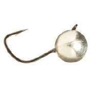 Мормишка AB АБешечка Куля 3.0мм 0.23г гачок 18 Срібло Фотографія