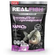 Прикормка RealFish Карась Чабрец-чеснок 1кг фотография