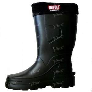 Чоботи Rapala Sportsmen чорні Фотографія