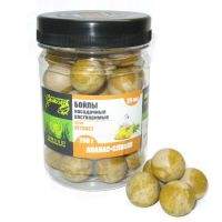 Бойлы Grandcarp растворимые 200г 20мм Ананас сливки фотография