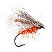 Сухая мушка Elk Hair Caddis Orange SM30-12 фотография