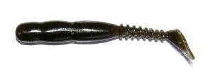 Силикон Reins Rockvibe Shad 3" 002 Green Pumpkin 15шт фотография