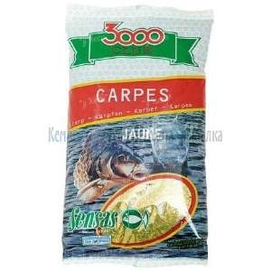 Прикормка Sensas 3000 Club 1kg Carp b/fjaune (карп желтый)11091 фотография