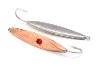 Блесна отвесная РВС Прибрежная 1-КТ с камнем 5.7г медь фотография