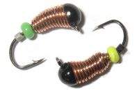 Мормышка Grifon Уралочка рифленая 2.5мм медь фотография