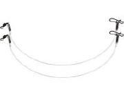 Поводок Select флюорокарбон 25см 10кг 2шт фотография