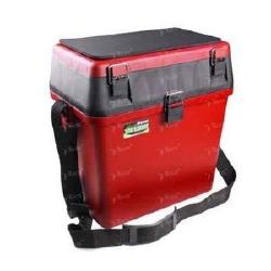 Ящик зимний фишинг рой Фотографія