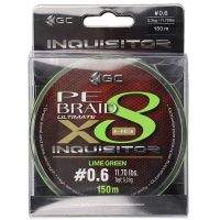 Шнур Golden Catch Inquisitor X8 Lime Green 100м #1.0 фотография