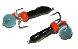 Мормишка чорт з коронкою і котячим оком МВ38 Фотографія