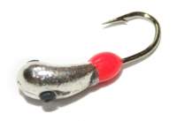 Мормишка Riga чесночинка 2.5 мм срібло 146025-02 Фотографія