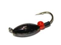 Мормышка Riga оливка 3*7мм черная 136037-04 фотография