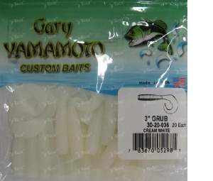 Gary Yamomoto Grub 3" 20шт 30-20-036 Фотографія