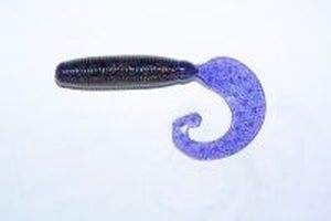 Силикон Reins Fat G-Tail Grub 3" 591 Poseidon Violet 12шт фотография