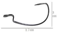 Крючки офсетные Gamakatsu Worm 330 Bottom Jigging №1/0 фотография