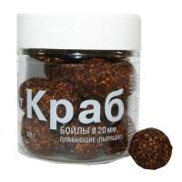 Бойлы Rocket Baits Pop-Up пылящие 20мм Краб фотография