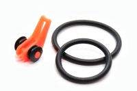 Держатель крючка на бланк удилища Hook Keeper оранжевый фотография