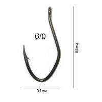 Крючки Mikado Sensual Cat Fish HS11026-6/0 BN 2шт фотография