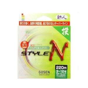 Волосінь Gosen Taper Line Style N (конусна) Фотографія