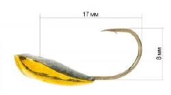 Летняя мормышка Yagan на Карпа №16 золото фотография