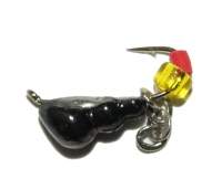 Мормишка Riga мураха з ланцюжком 3.0 мм чорний 103030с Фотографія