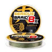 Шок лідер Carp Zoom Serious 8X Braided Line Green 120м 0.30мм 23.7кг CZ0441 Фотографія