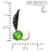 Мормишка ЧС Креветка XS 0.33г №14 Кулька гранована Смарагд Фотографія