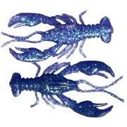 Силикон Angry Baits Kraken 2.8" June Bug UV 5шт фотография